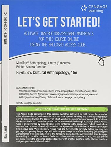 Cultural Anthropology + Mindtap Anthropology, 6-month Access: The Human Challenge by William Haviland