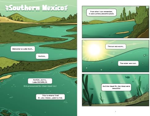 Max, a Little Axolotl #1 (An Original Graphic Novel) by Joey Spiotto