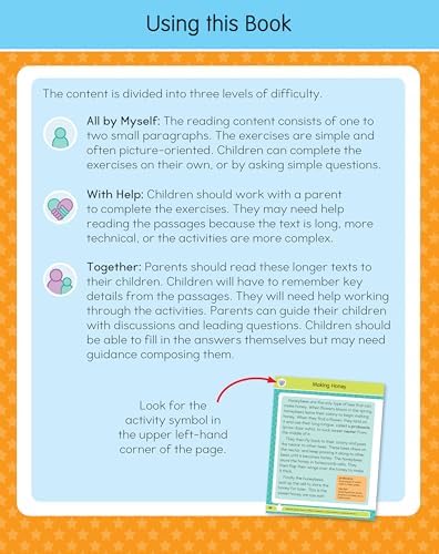 Second Grade Reading Comprehension Workbook with 100+ Activities - Stories, Sequences, Illustration Context, Compare and Contrast by Gold Stars