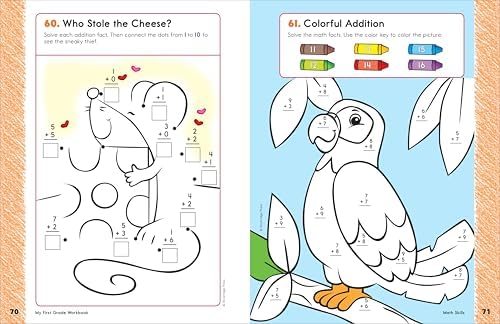 My First Grade Workbook: 101 Games and Activities to Support First Grade Skills by Brittany Lynch