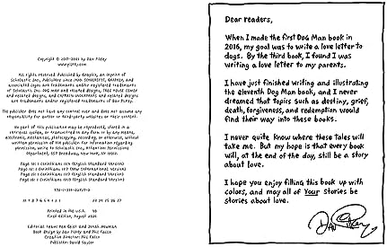 Dog Man with Love: The Official Coloring Book by Dav Pilkey