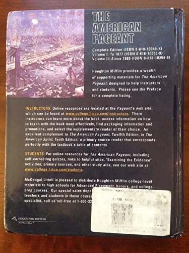 The American Pageant: A History of the Republic by David M. Kennedy