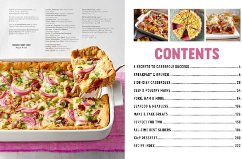 Taste of Home Casseroles: Over 150 Easy Meal in One Recipes Bonus Chapter Includes 8x8 Casseroles (Taste of Home Quick & Easy) by Taste of Home