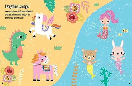 My Sticker Dress-Up®: Magical Creatures: A Reusable Sticker Activity Book of Unicorns, Dinosaurs, Mermaids, and More! by Louise Anglicas