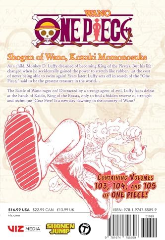 One Piece (Omnibus Edition), Vol. 35: Includes vols. 103, 104 & 105 by Eiichiro Oda