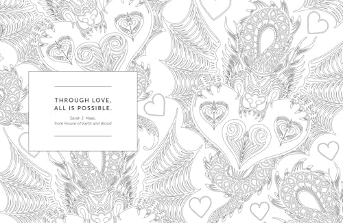 The Romantasy Dragons Coloring Book: A Fantastical Journey of Color and Creativity by Summersdale Publishers