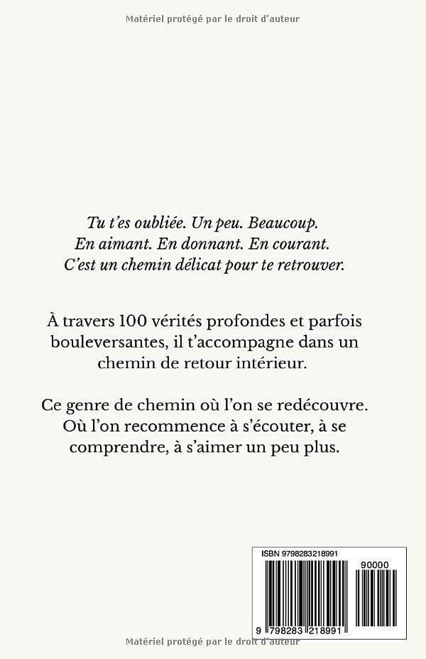 Je repars de moi: 100 vérités pour te retrouver (French Edition) by Chloe Miel