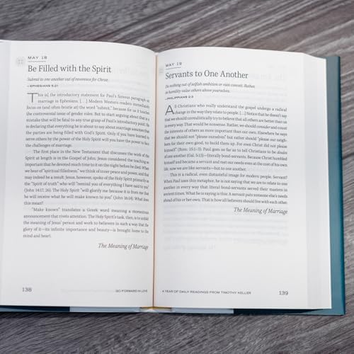 Go Forward in Love: A Year of Daily Readings from Timothy Keller by Timothy Keller