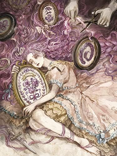 Makura Kurama Illustration Card Book: Peculiar Antique Dreamworld (Japanese Edition) by Makura Kurama