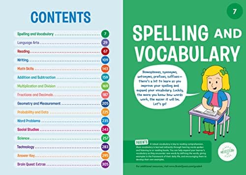 Brain Quest Workbook: 4th Grade Revised Edition by Workman Publishing