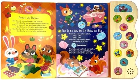 ABC & 123 Learning Songs: Interactive Children's Sound Book (11 Button Sound) by Scarlett Wing