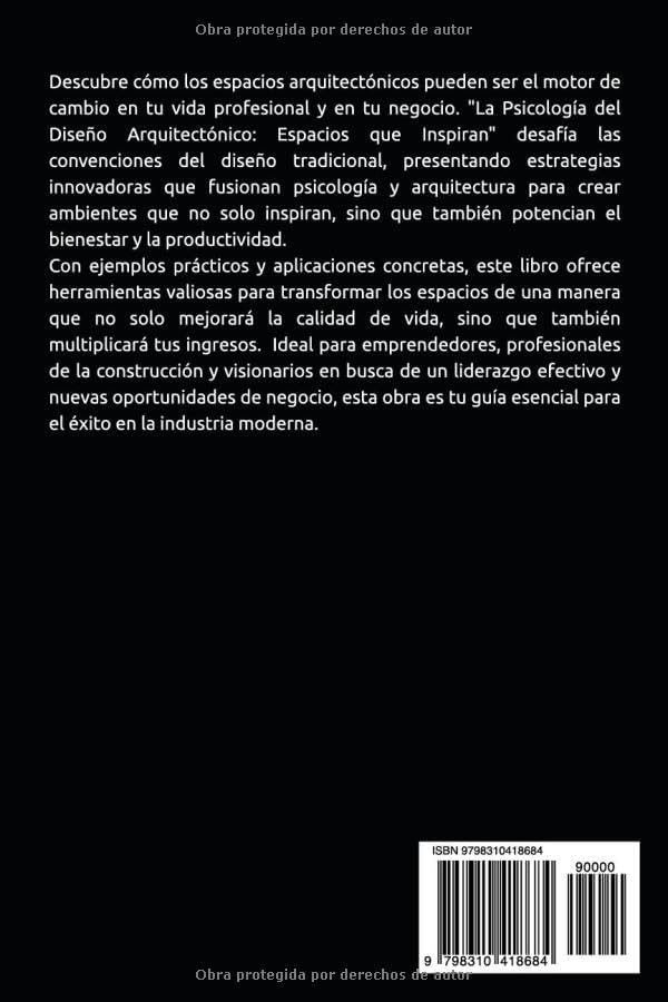 La psicología en la Arquitectura: Espacios que Inspiran (Spanish Edition) by Paul Carpenter
