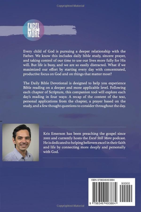 Daily Bible Devotional (Volume 1 - The Four Gospels): A Spiritual Companion to Personal Bible Study by Kris S Emerson