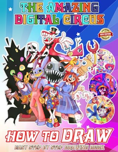 How to Draw The Amazing Digital + Coloring Pages: Learn How to Draw Step-by-Step For Beginners Ages 4-8, 9-12, Unofficial Book, Draw and Color Book ... Occasion in Work Office, Home, School, Event by Kido E.Hama