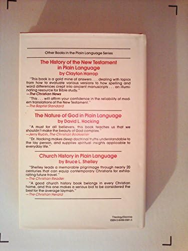Christian theology in plain language by Bruce L Shelley