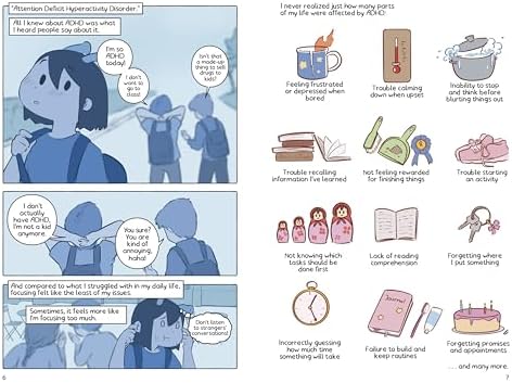 Feeling Like an ADHD Alien: A Graphic Novel by Pina Varnel