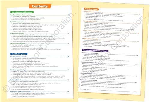 Evan-Moor Skill Sharpeners Science Workbook, Grade 5, Physical, Life, and Earth Science, Activities, Organisms and Ecosystems, Atmosphere, Mixtures and Solutions, Chemical Reactions, Homeschool by Evan-Moor Educational Publishers