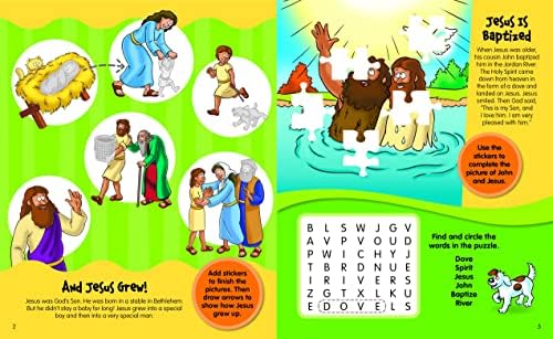 The Beginner's Bible All About Jesus Sticker and Activity Book by The Beginner's Bible
