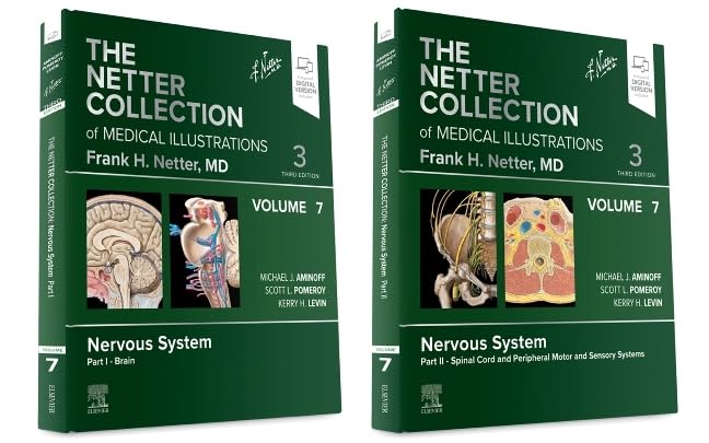 The Netter Collection of Medical Illustrations: Nervous System Package: 2-Book Set (Netter Green Book Collection) by Michael J. Aminoff MD DSc FRCP
