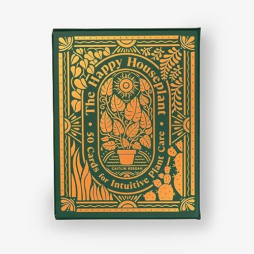 The Happy Houseplant Deck: 50 Cards for Intuitive Plant Care by Caitlin Keegan