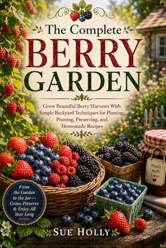 The Complete Berry Garden: Grow Strawberries, Blueberries, Raspberries, Blackberries, and More With Simple Harvesting, Preserving, and Backyard Gardening Techniques by Sue Holly