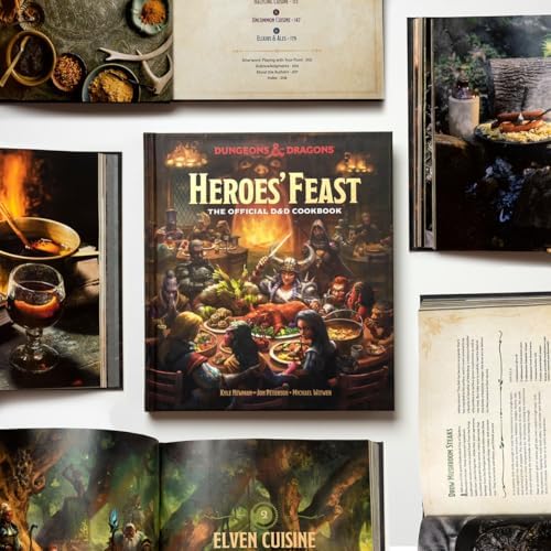 Heroes' Feast (Dungeons & Dragons): The Official D&D Cookbook by Kyle Newman