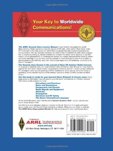 The ARRL General Class License Manual for Ham Radio, Level 2 by Arrl