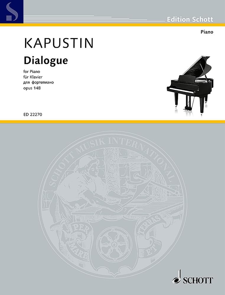 Dialogue: op. 148. piano. by Nikolai Kapustin
