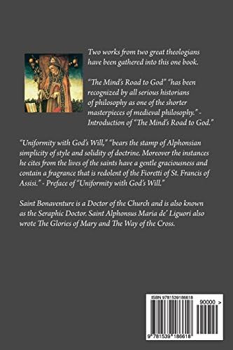 The Mind's Road to God & Uniformity With God's Will by St Bonaventure