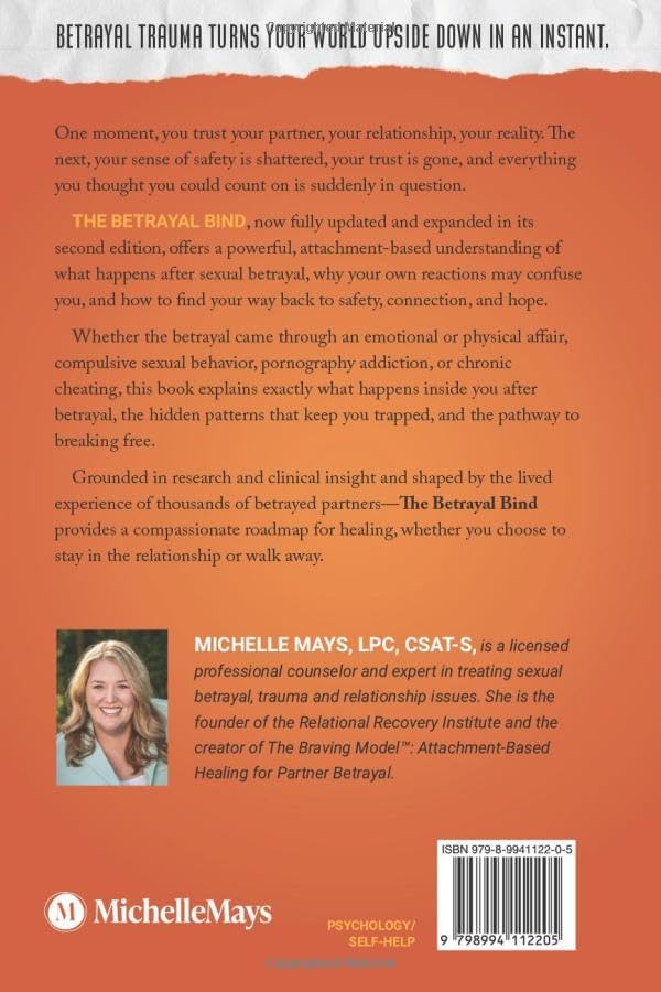 The Betrayal Bind: How to Heal When the Person You Love the Most Hurts You the Worst, Second Edition by Michelle Mays LPC CSAT-S