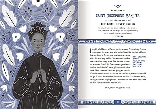 A Saint a Day: A 365-Day Devotional Featuring Christian Saints (True Stories of Faith) by Meredith Hinds
