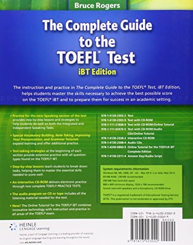 The Complete Guide to the TOEFL Test: iBT Edition (Exam Essentials) by Bruce Rogers