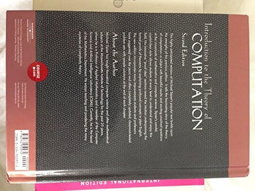 Introduction to the Theory of Computation by Michael Sipser