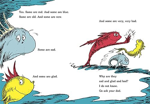 One Fish Two Fish Red Fish Blue Fish by Dr. Seuss