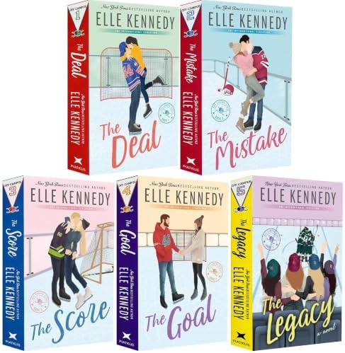 Off-Campus Series: 5-Book Collection Set by Elle Kennedy | The Deal, The Mistake, The Score, Goal & Legacy by Elle Kennedy