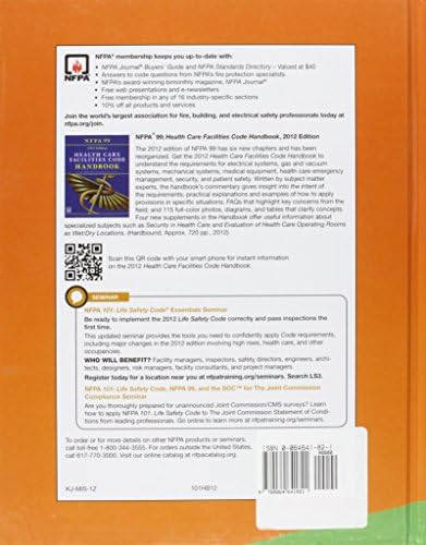 NFPA 101: Life Safety Code Handbook, 2012 Edition by Ron Cote