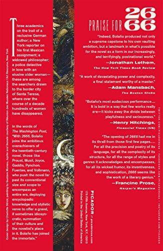 2666: A Novel by Roberto Bolaño