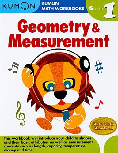 Kumon Grade 1 Geometry & Measurement (Kumon Math Workbooks) by Kumon Publishing
