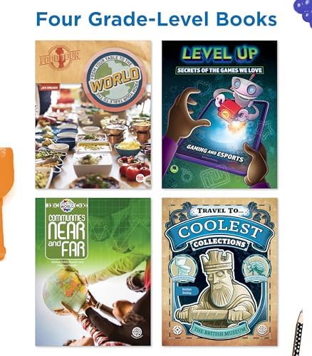 Summer Bridge Activities 8-9 Bundle, Ages 13-14, Math, Reading Comprehension, Writing, Science Summer Learning 9th Grade Workbooks All Subjects With Flash Cards, Children's Books, Drawstring Bag by Rourke Educational Media