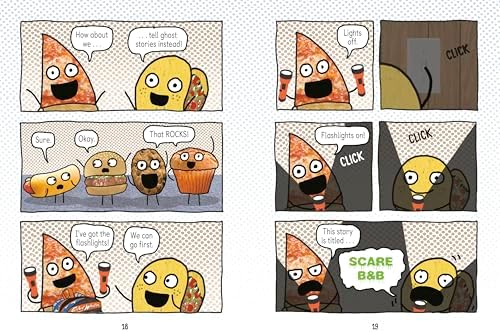 Pizza and Taco: Scariest Sleepover Ever!: (A Graphic Novel) by Stephen Shaskan