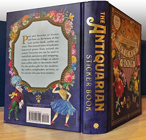 The Antiquarian Sticker Book: Over 1,000 Exquisite Victorian Stickers by Odd Dot