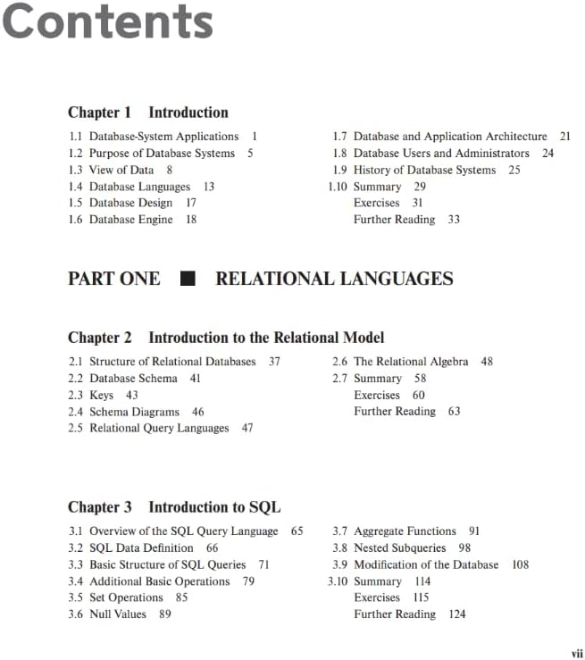 McGraw-Hill Education Database System Concepts | 7th Edition by Henry Korth (Author) S. Sudarshan (Author) Abraham Silberschatz (Author)