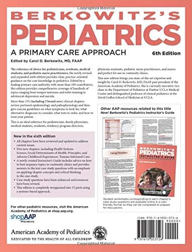Berkowitz's Pediatrics: A Primary Care Approach by Carol D. Berkowitz MD FAAP