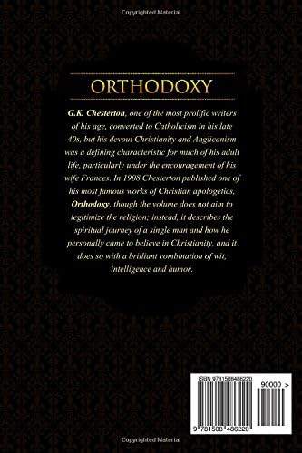 Orthodoxy by G. K. Chesterton