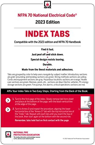 NFPA 70, National Electrical Code Handbook, 2023 Edition, with Tabs by National Fire Protection Association (NFPA)