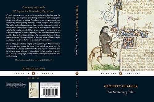 The Canterbury Tales (original-spelling Middle English edition) (Penguin Classics) by Geoffrey Chaucer
