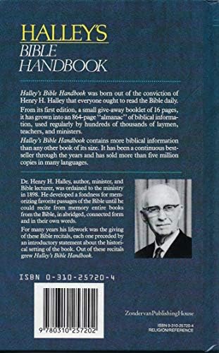 Halley's Bible Handbook: An Abbreviated Bible Commentary (Bible Handbook Series) by Henry H. Halley