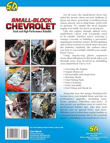 Small-Block Chevrolet: Stock and High-Performance Rebuilds (Workbench How-to) by Larry Atherton