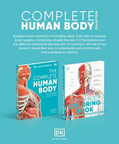 The Complete Human Body Collection: 2-Book Box Set - Human Body Reference Guide and Anatomy Coloring Book (DK Human Body Guides) by DK