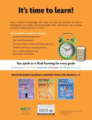 Time and Money: Grades K–2 (Flash Skills) by Flash Kids Editors